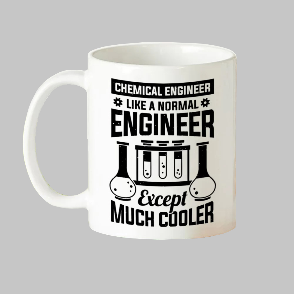 ماگ طرح دانشجو مهندسی شیمی