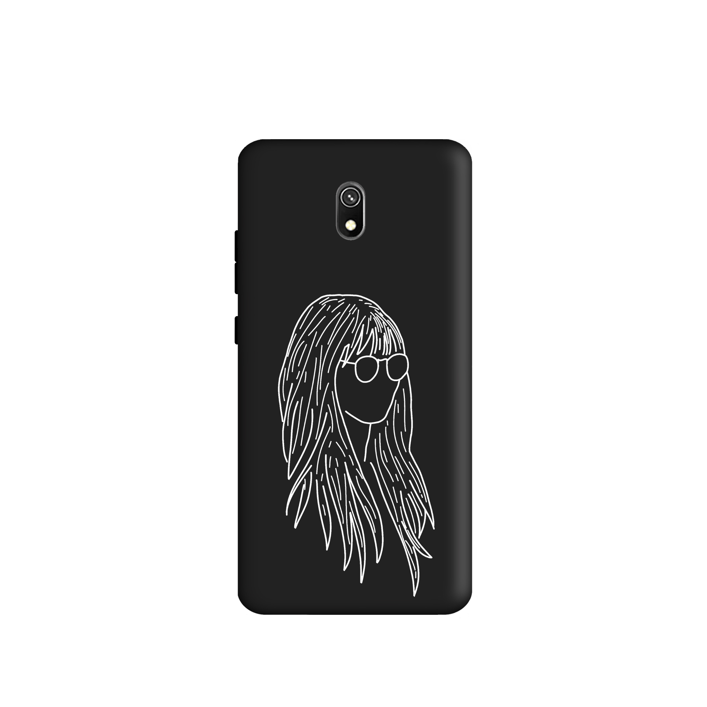 کاور طرح  دختر مینیمال کد y8638 مناسب برای گوشی موبایل شیائومی  Redmi 8A