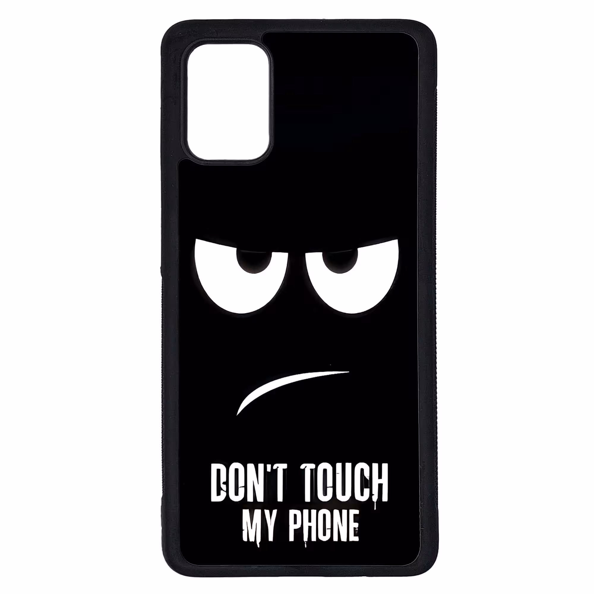 کاور طرح DONT TOUCH MY PHONE کد G-090 مناسب برای گوشی موبایل سامسونگ Galaxy A71 | دیجی قاب دونی