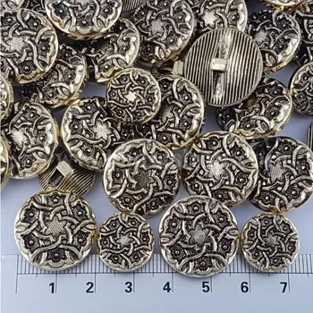 دکمه پایه دار 2 سایز طرح فلز