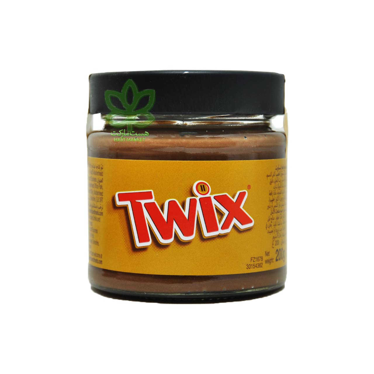 شکلات صبحانه با تکه های بیسکوییت 200 گرم توییکس - twix