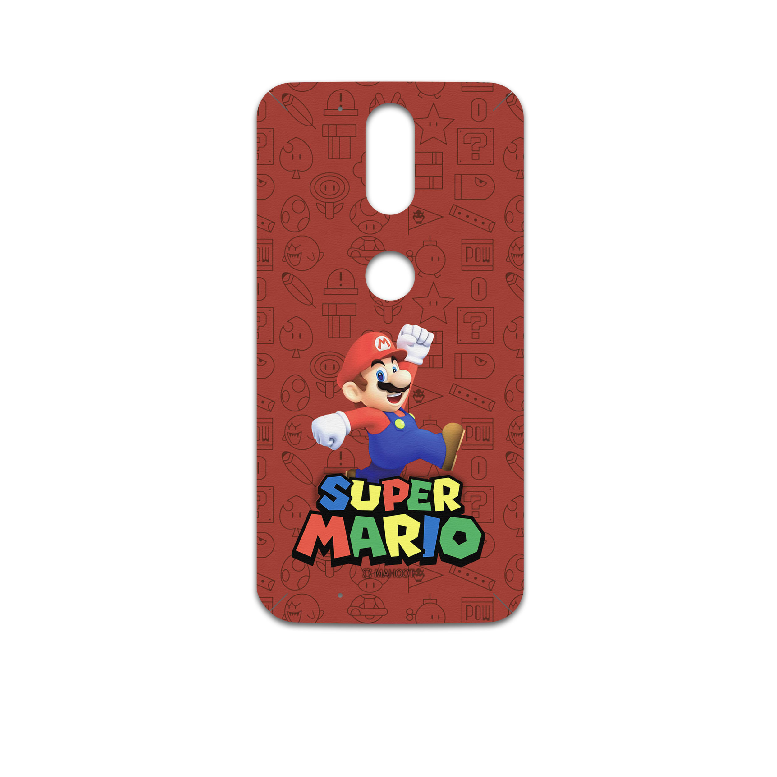 برچسب پوششی ماهوت مدل Super-Mario-Game مناسب برای گوشی موبایل موتورولا Moto G4