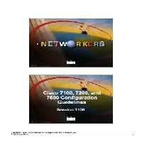 خرید و دانلود نسخه کامل کتاب Cisco - Cisco 7100, Cisco 7200 and Cisco 7500 Configuration Guidelines 1108
