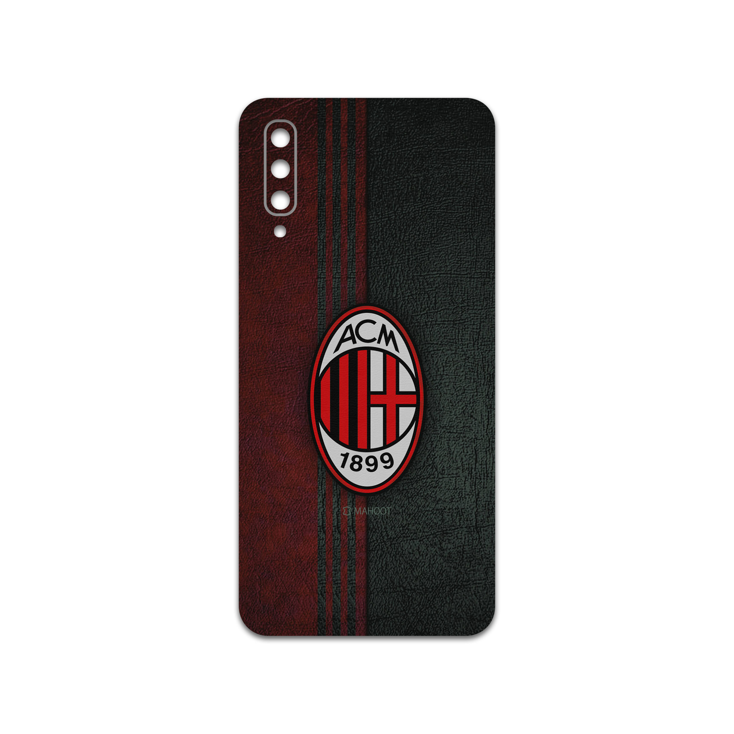 برچسب پوششی ماهوت مدل AC-Milan-FC مناسب برای گوشی موبایل سامسونگ Galaxy A50