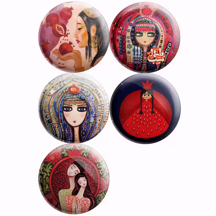 پیکسل پرمانه طرح yalda کد pmg.0521 مجموعه 5 عددی