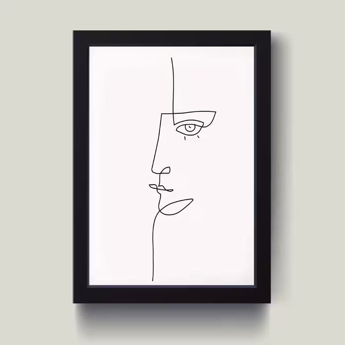 تابلو مدل مینیمال Mariana کدS2619-b
