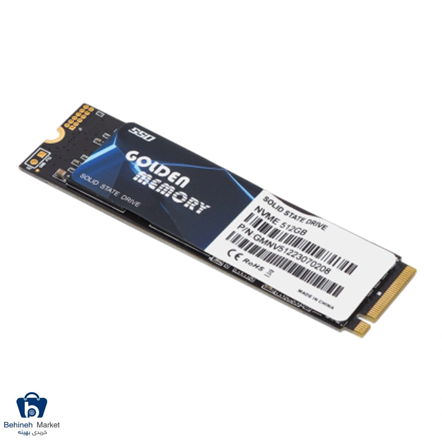 حافظه اس اس دی گلدن مموری مدل M.2 2280 NVMe ظرفیت 512 گیگابایت