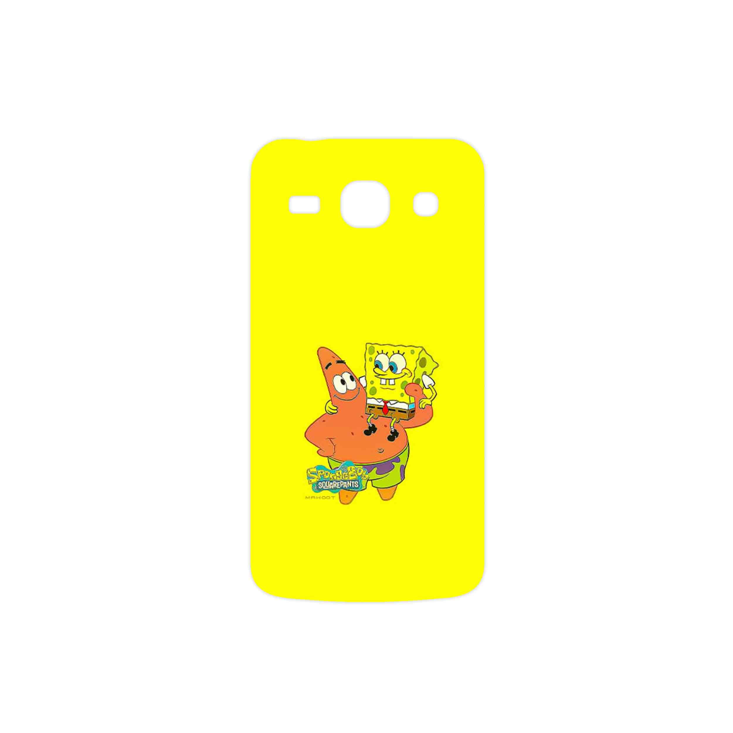 برچسب پوششی ماهوت مدل SpongeBob SquarePants مناسب برای گوشی موبایل سامسونگ Galaxy STAR PLUS 2