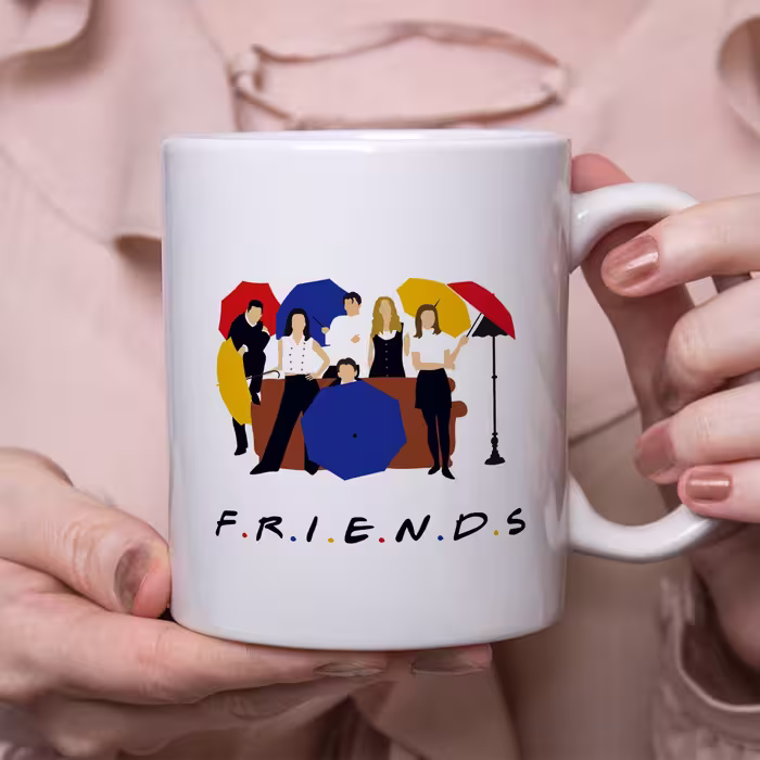 ماگ طرح friends مدل شیما