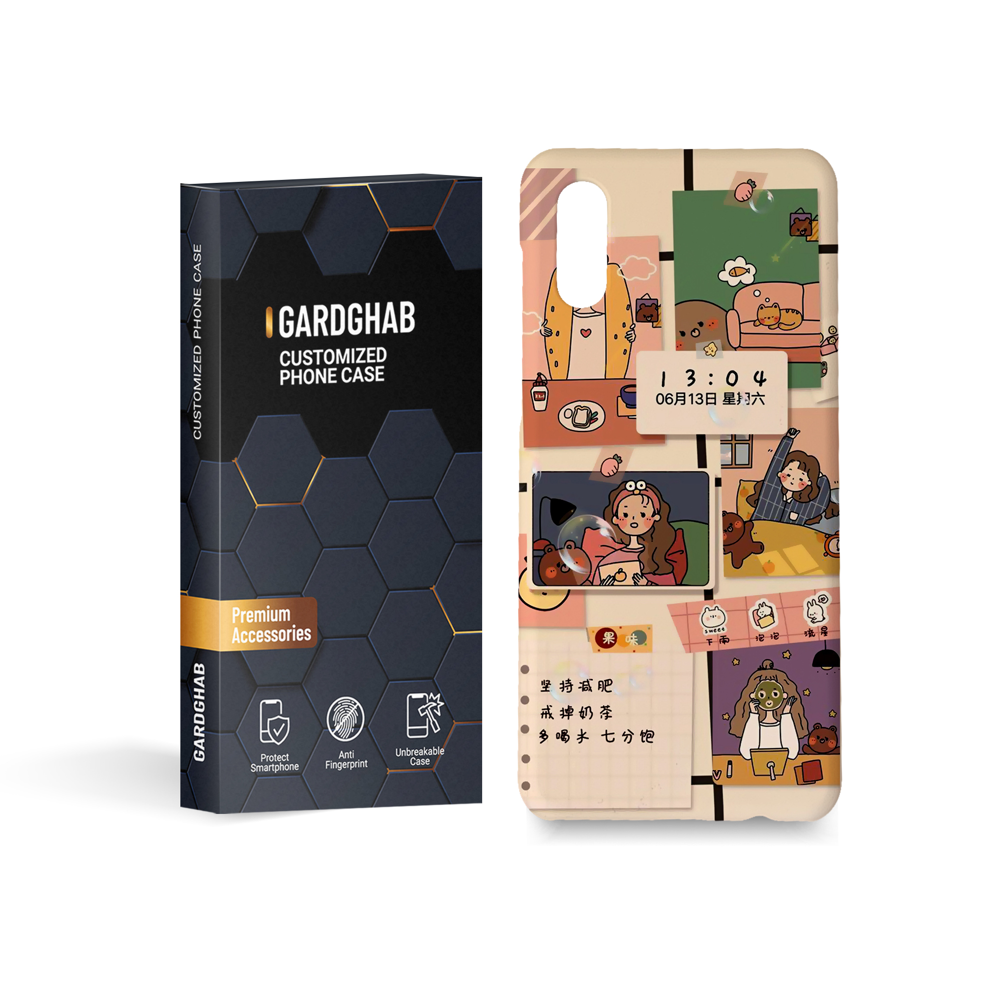 کاور گارد قاب مدل فانتزی مناسب برای گوشی موبایل سامسونگ Galaxy A02