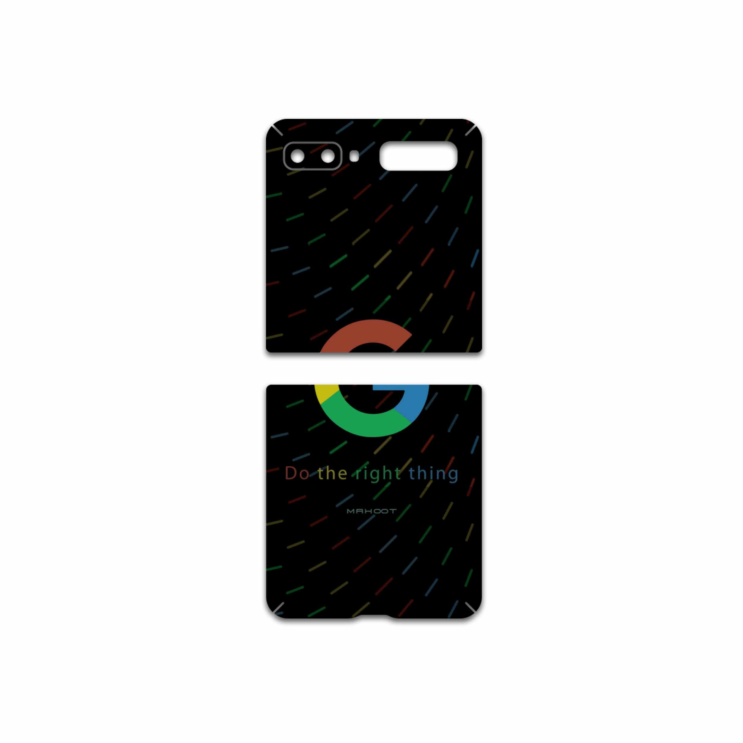برچسب پوششی ماهوت مدل Google-Logo مناسب برای گوشی موبایل سامسونگ Galaxy Z Flip