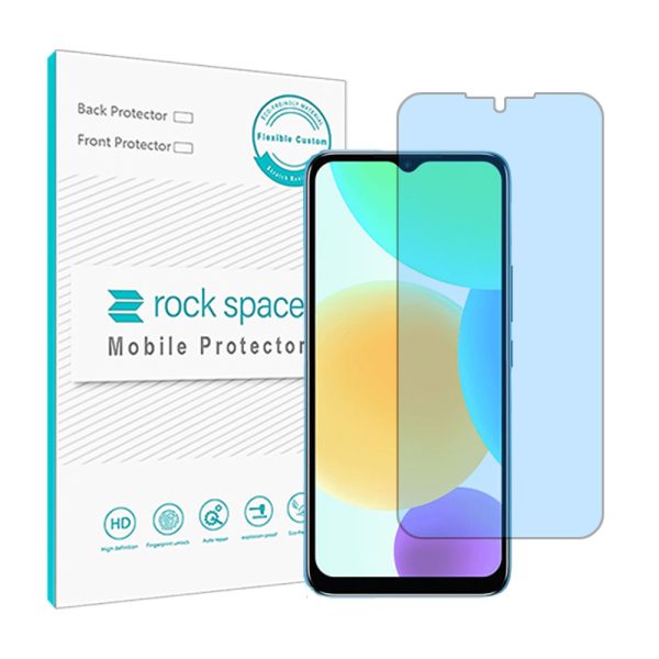 گلس اینفینیکس Smart 6 مدل نانو هیدروژل آنتی بلو برند راک اسپیس کد 17867