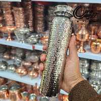 بطری آب ( قمقمه ) کروم چکشی زنجان