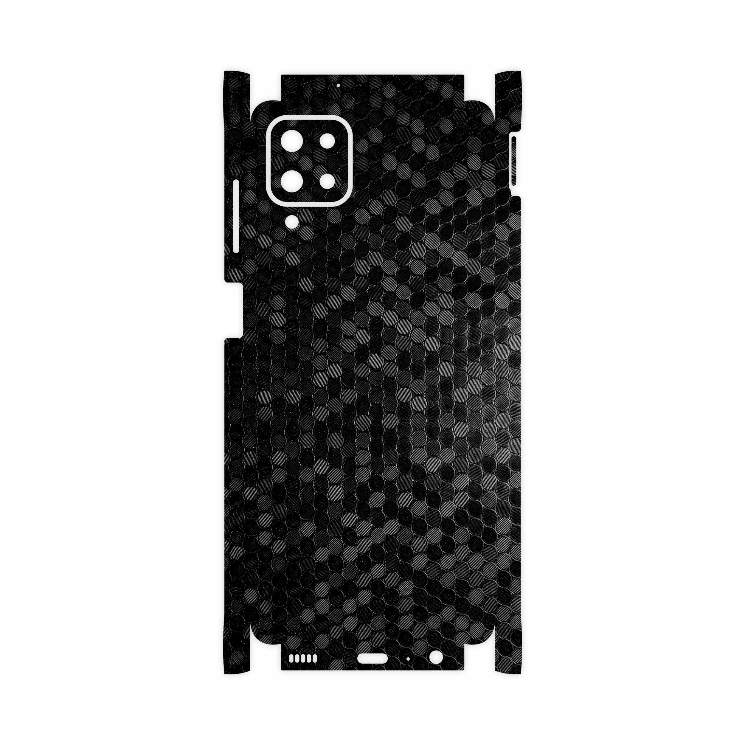 برچسب پوششی ماهوت مدل Honey-Comb-Circle-FullSkin مناسب برای گوشی موبایل سامسونگ Galaxy A12 Nacho