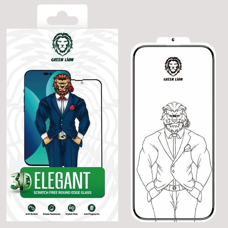 محافظ صفحه نمایش گرین مدل 3D Elegant مناسب برای گوشی موبایل اپل iPhone 14 Pro Max | کالا برتری