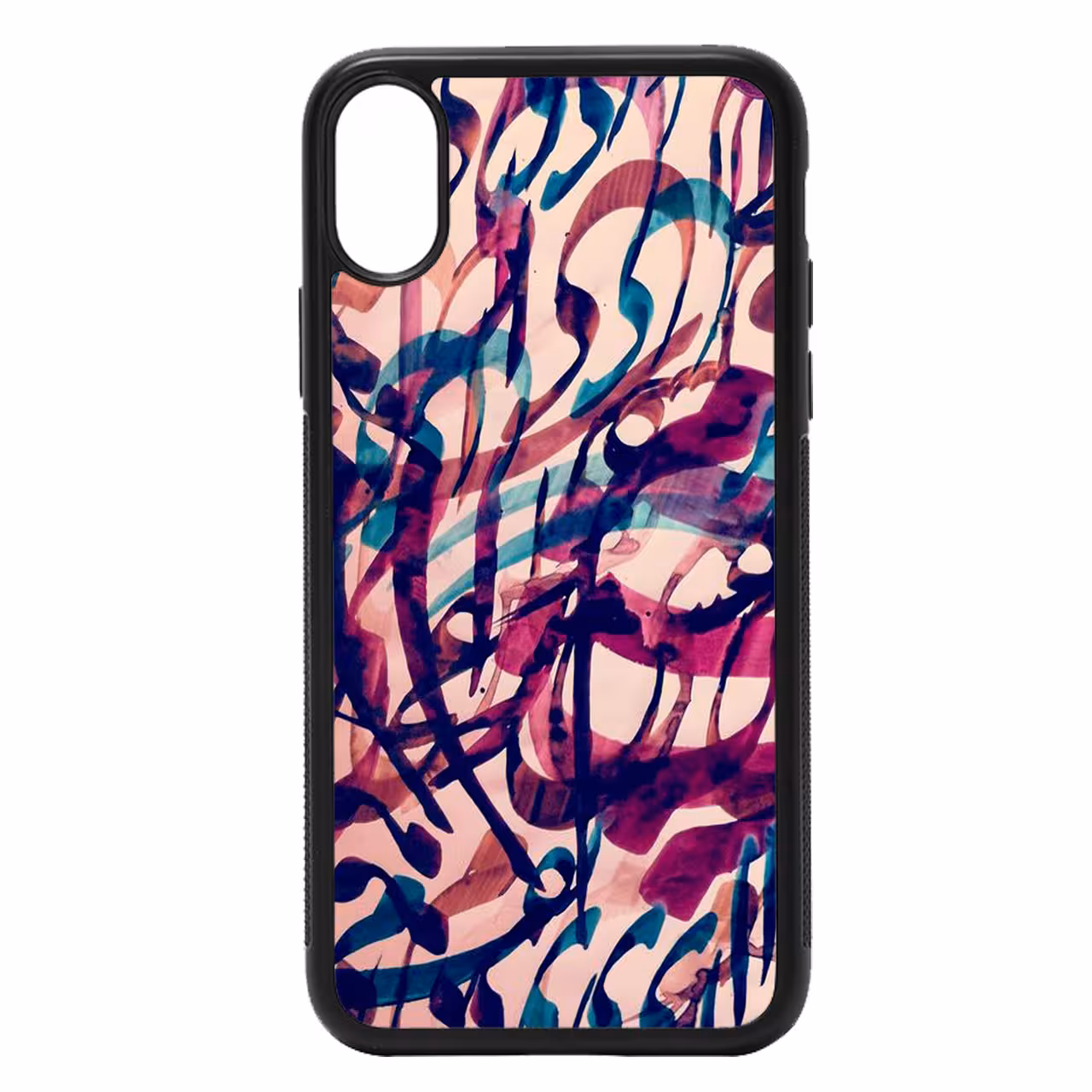 کاور طرح نستعلیق کد 7169 مناسب برای گوشی موبایل اپل iphone x/xs