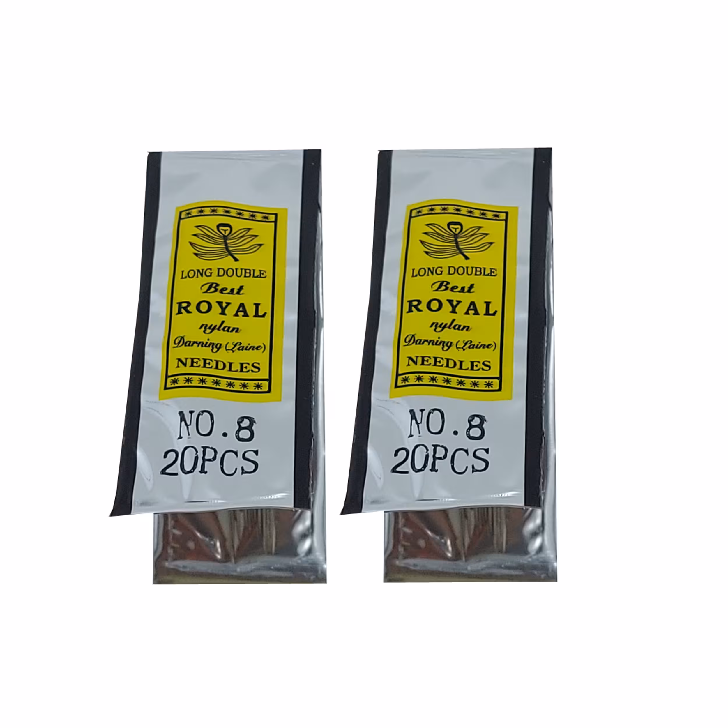 سوزن خیاطی مدل R001 دو بسته 20 عددی