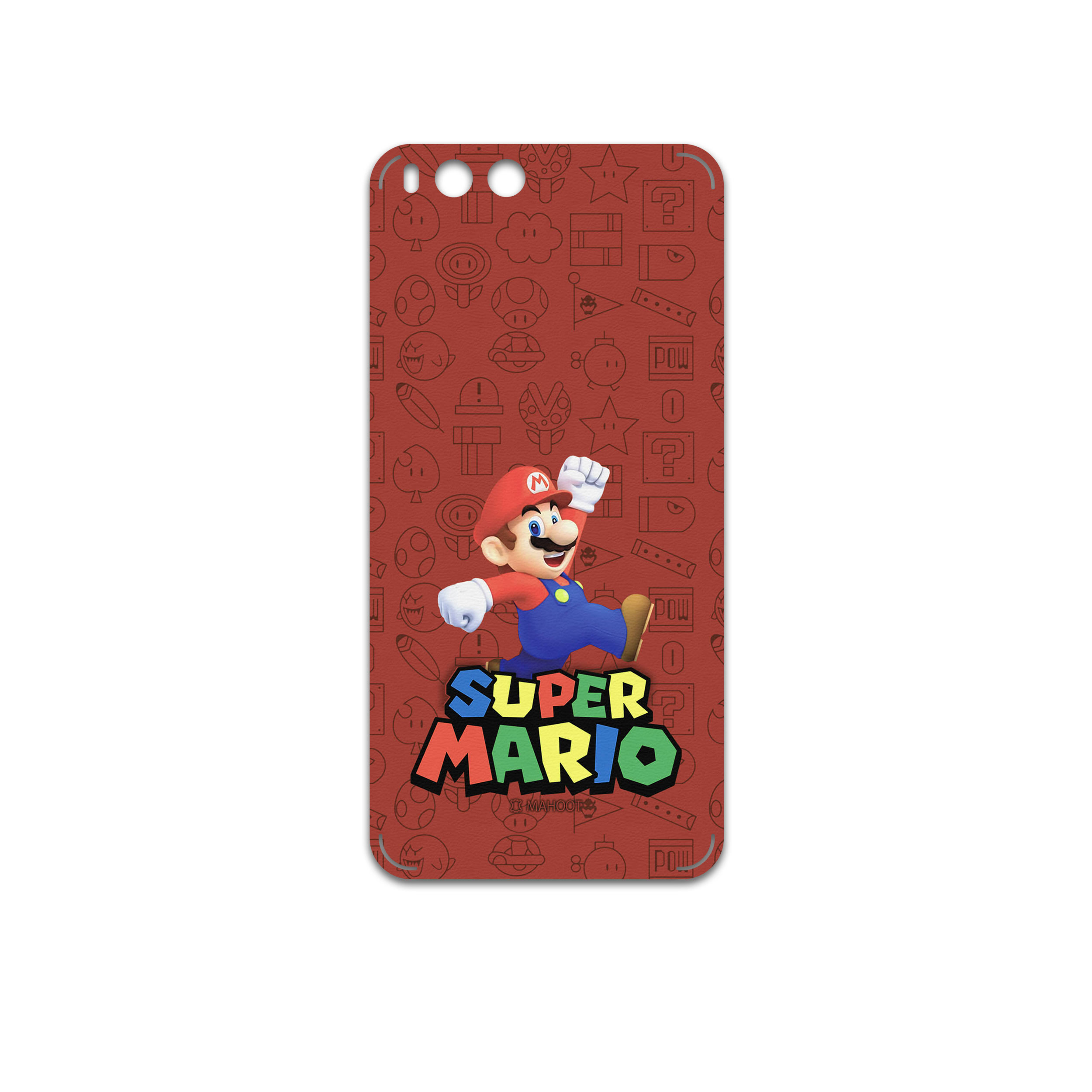 برچسب پوششی ماهوت مدل Super-Mario-Game مناسب برای گوشی موبایل شیائومی Mi 6