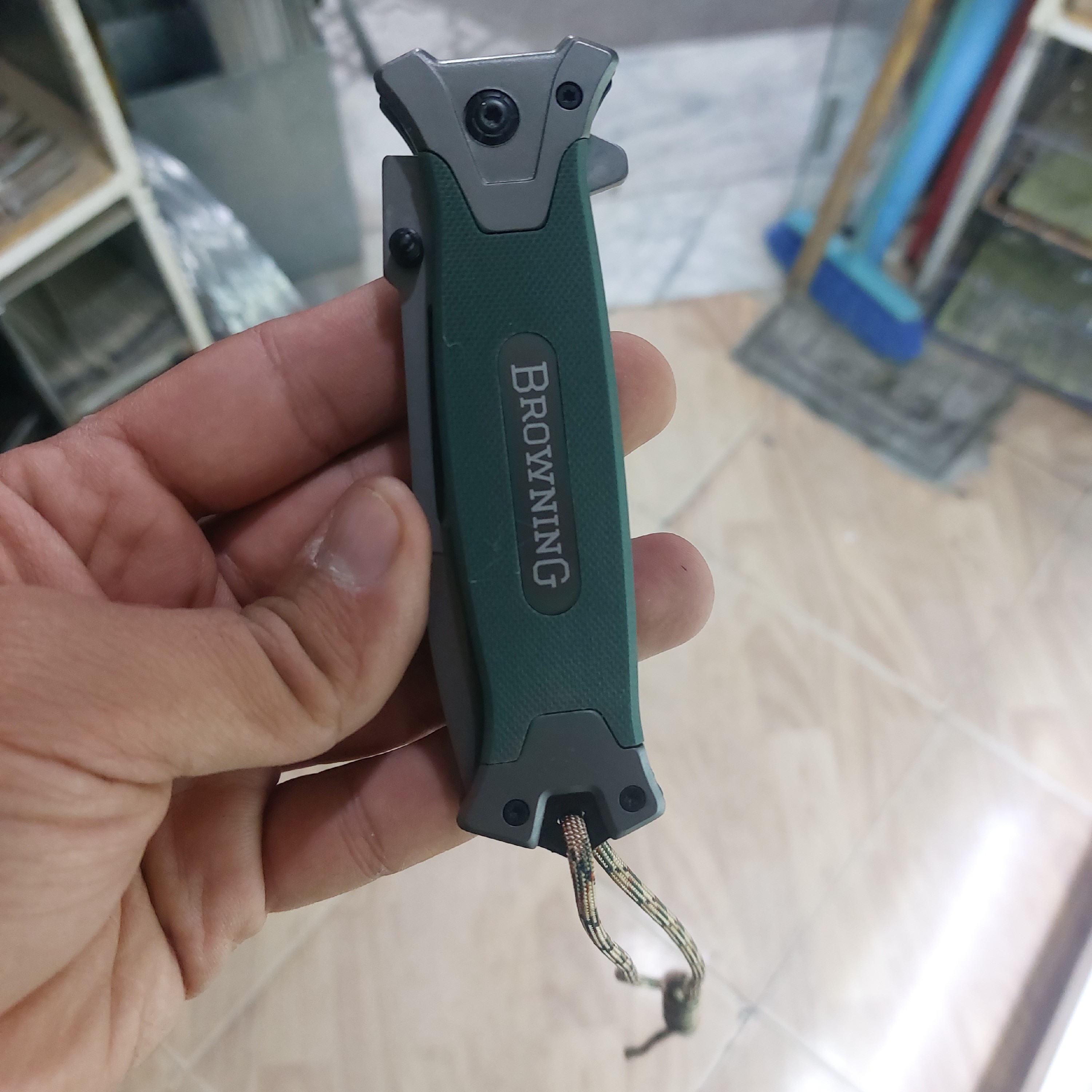 چاقو تاشو برونینگ بنددار