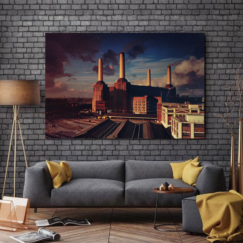 تابلو شاسی طرح بزرگان موسیقی جهان مدل پینک فلوید کد A128