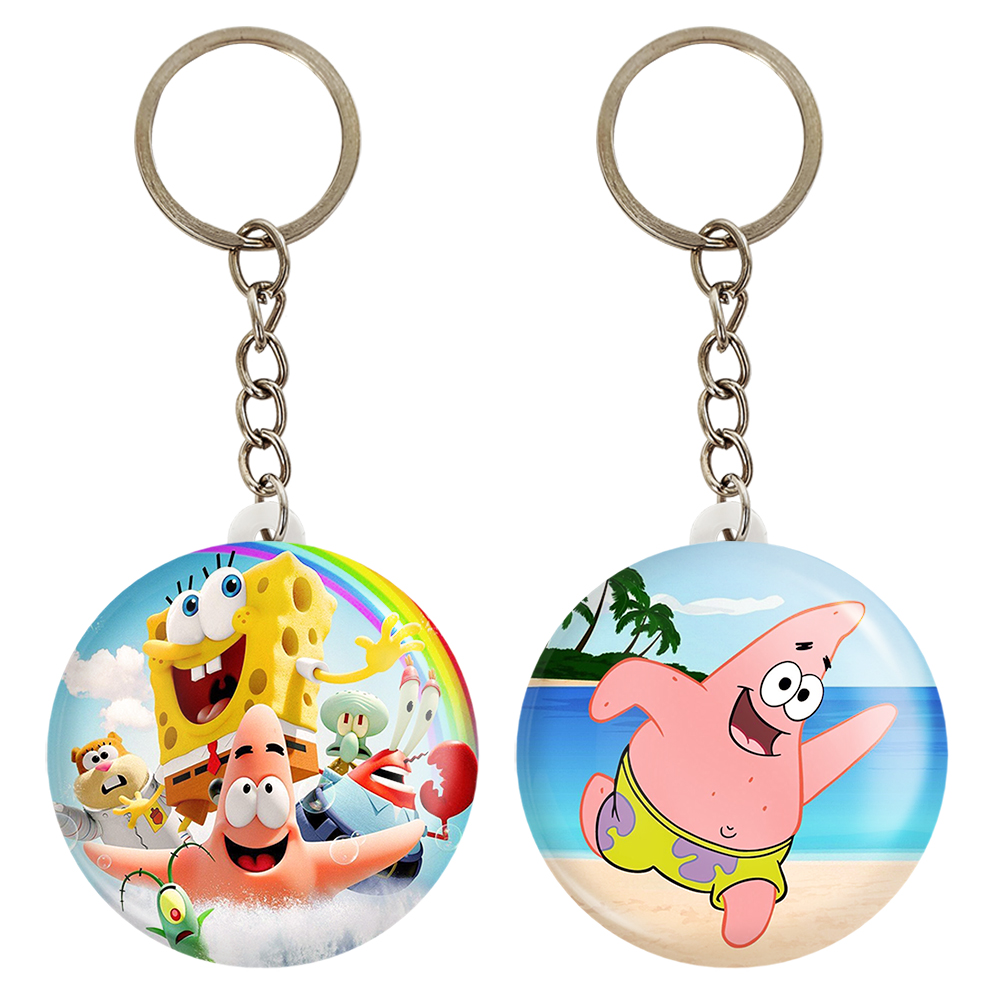 جاکلیدی خندالو مدل باب اسفنجی و پاتریک کد 47324733 مجموعه 2 عددی