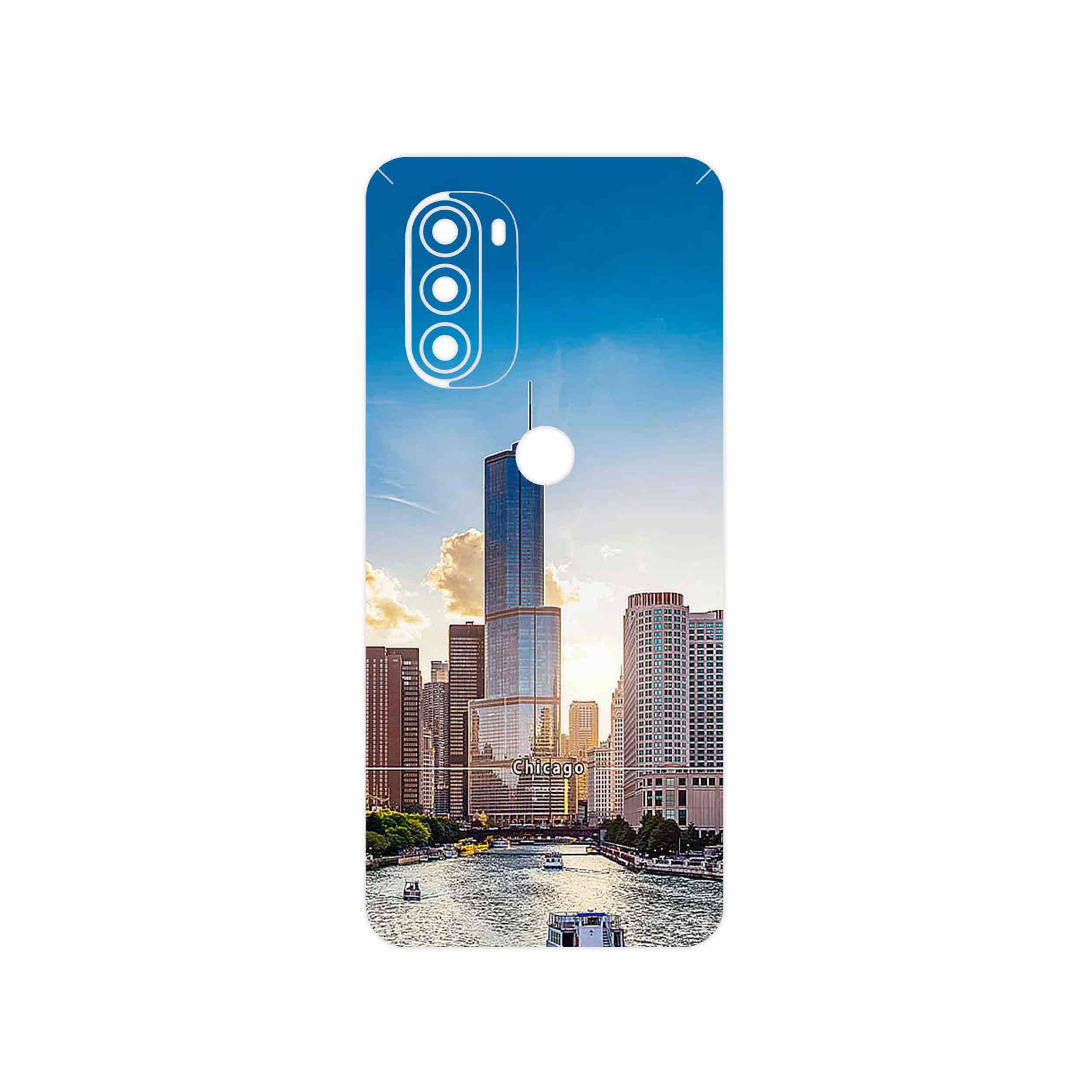 برچسب پوششی ماهوت مدل City of Chicago مناسب برای گوشی موبایل موتورولا Moto G51 5G