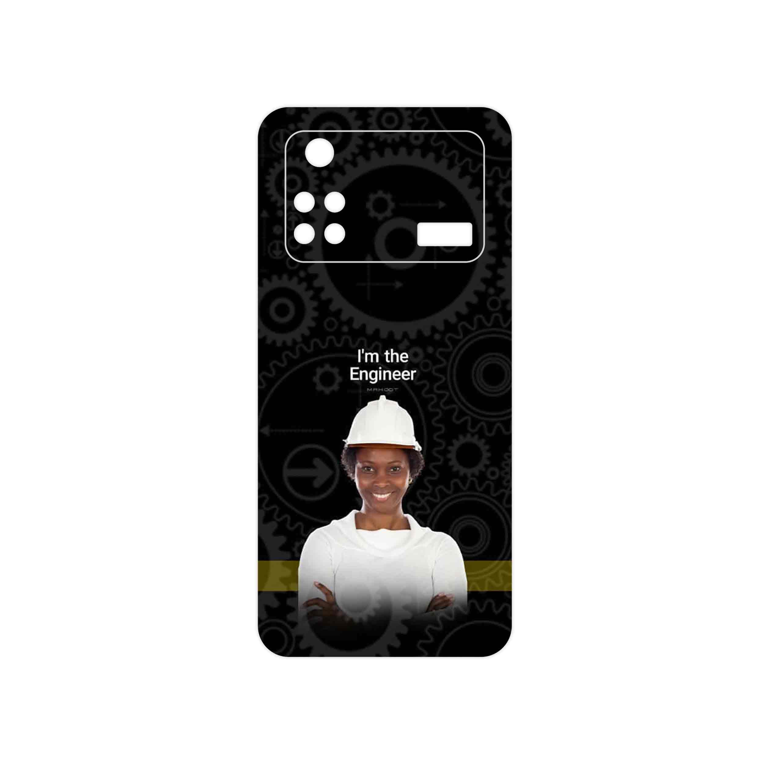 برچسب پوششی ماهوت مدل Engineer مناسب برای گوشی موبایل شیائومی Poco M4 Pro 4G