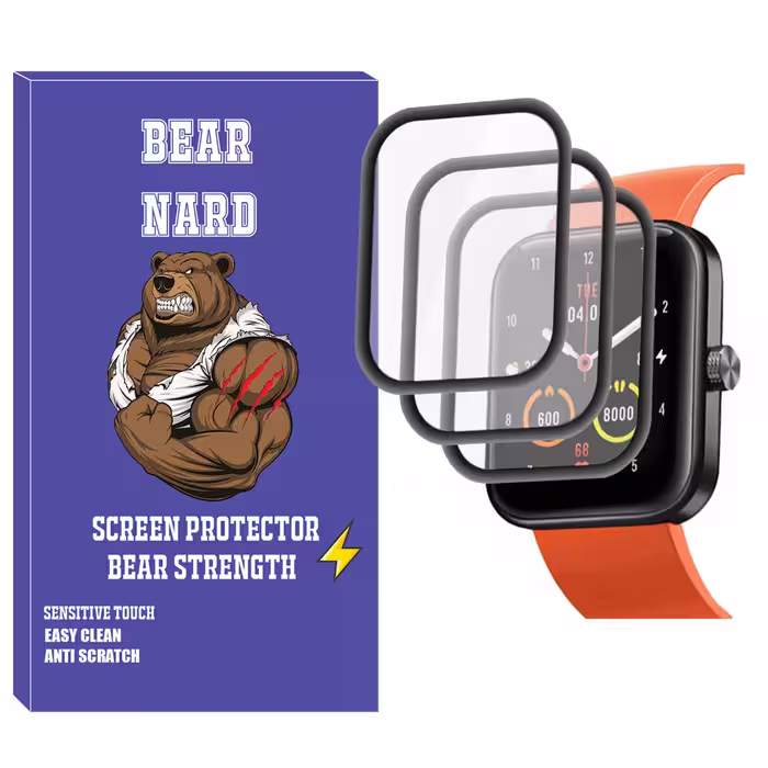 محافظ صفحه نمایش نانو برنارد مدل NBR مناسب برای ساعت هوشمند شیائومی Maimo Watch WT2105 بسته سه عددی