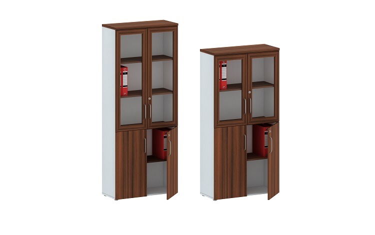 کتابخانه FLC02-195*80*35-PW ساجیران