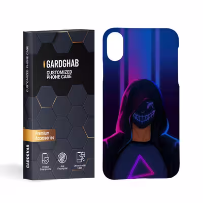 کاور گارد قاب مدل پسرانه مناسب برای گوشی موبایل اپل iphone x xs