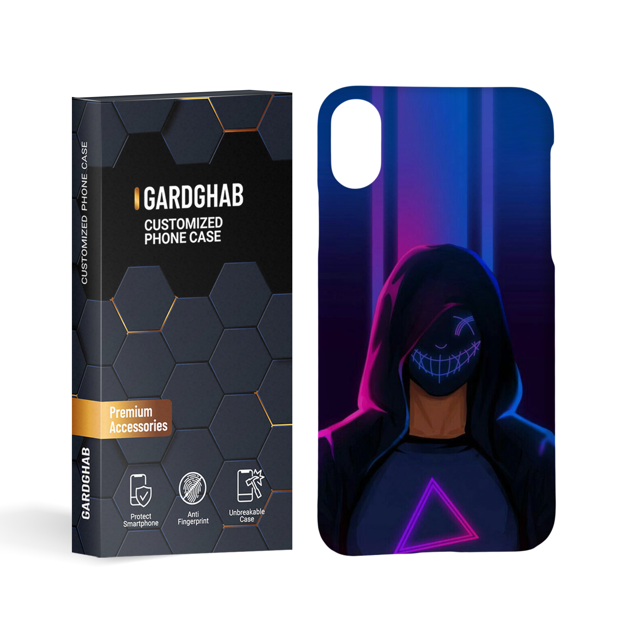      کاور گارد قاب مدل پسرانه مناسب برای گوشی موبایل اپل iphone x / xs