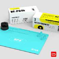 پد سیلیکونی نسوز دارای هولدر ابزار RF4 RF-PO15- بهاری موبایل