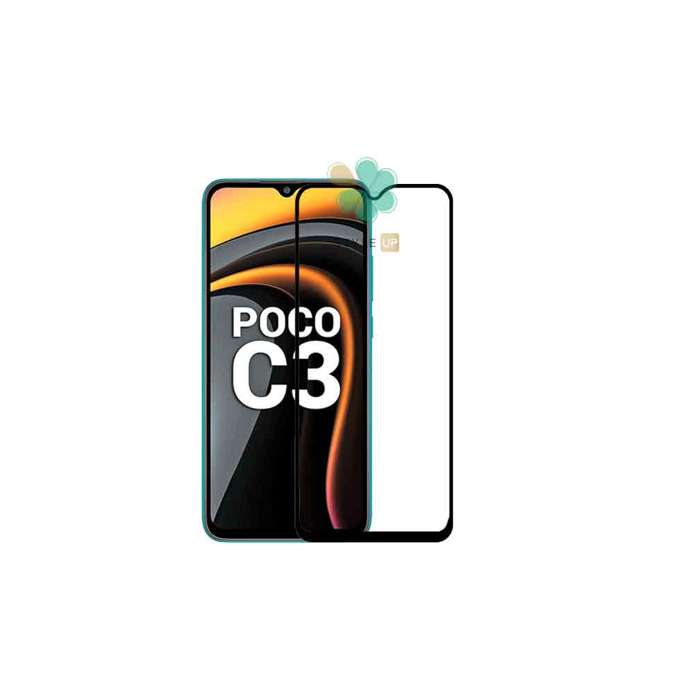 محافظ صفحه گوشی شیائومی Xiaomi Poco C3 تمام صفحه مدل OG
