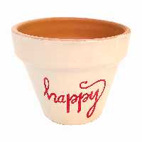 گلدان سفالی مدل یاقوت four happy کد 4 