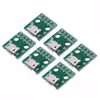 سوکت مادگی میکرو یو اس بی مدل Breakout board بسته 6 عددی