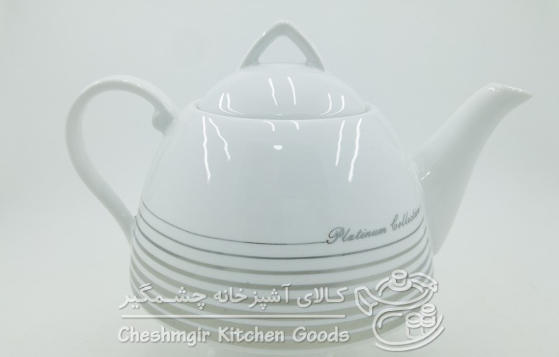 قوری چینی شکس طرح باران ورساچه