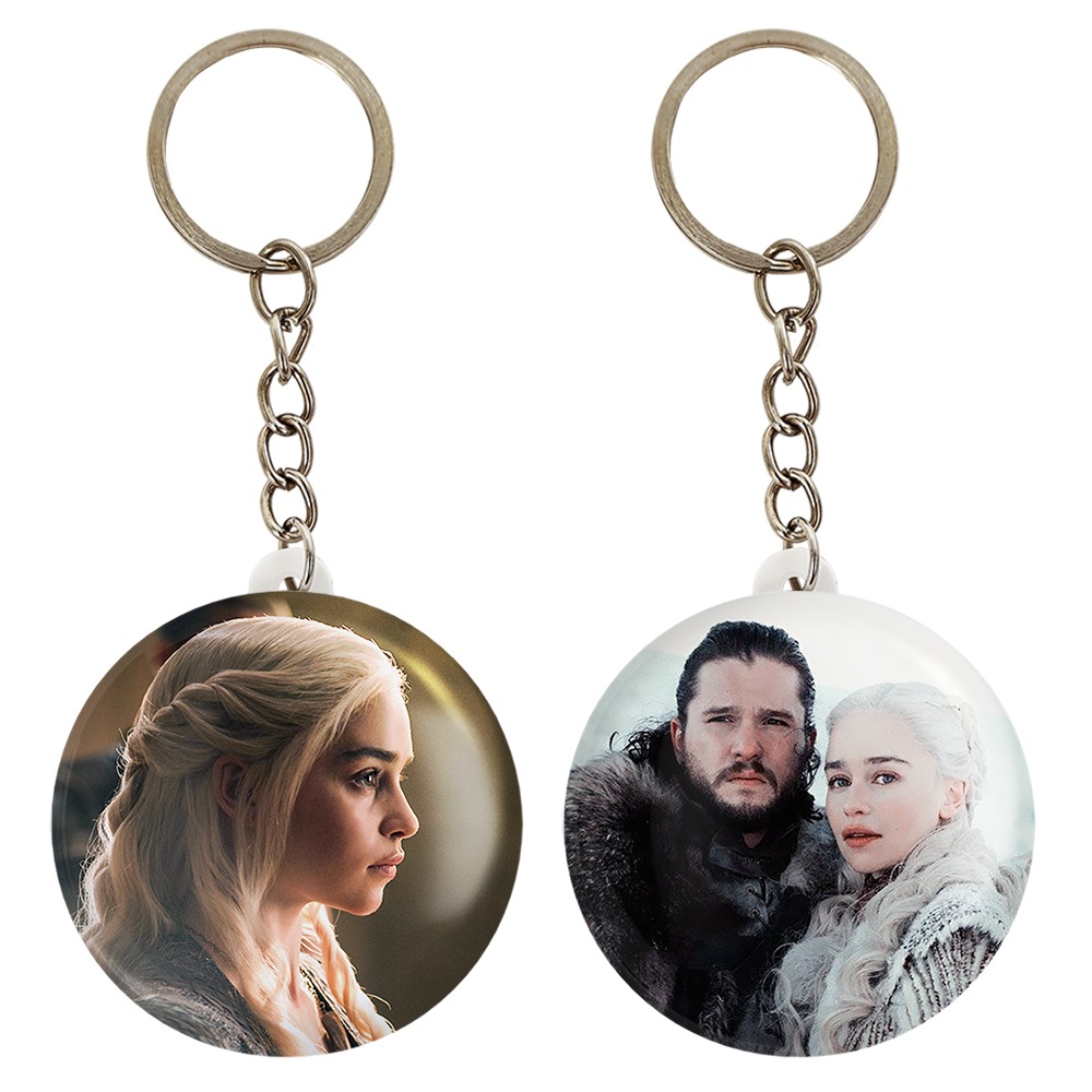 جاکلیدی خندالو مدل دنریس تارگرین و جان اسنو گیم آف ترونز کد 26652666 مجموعه 2 عددی