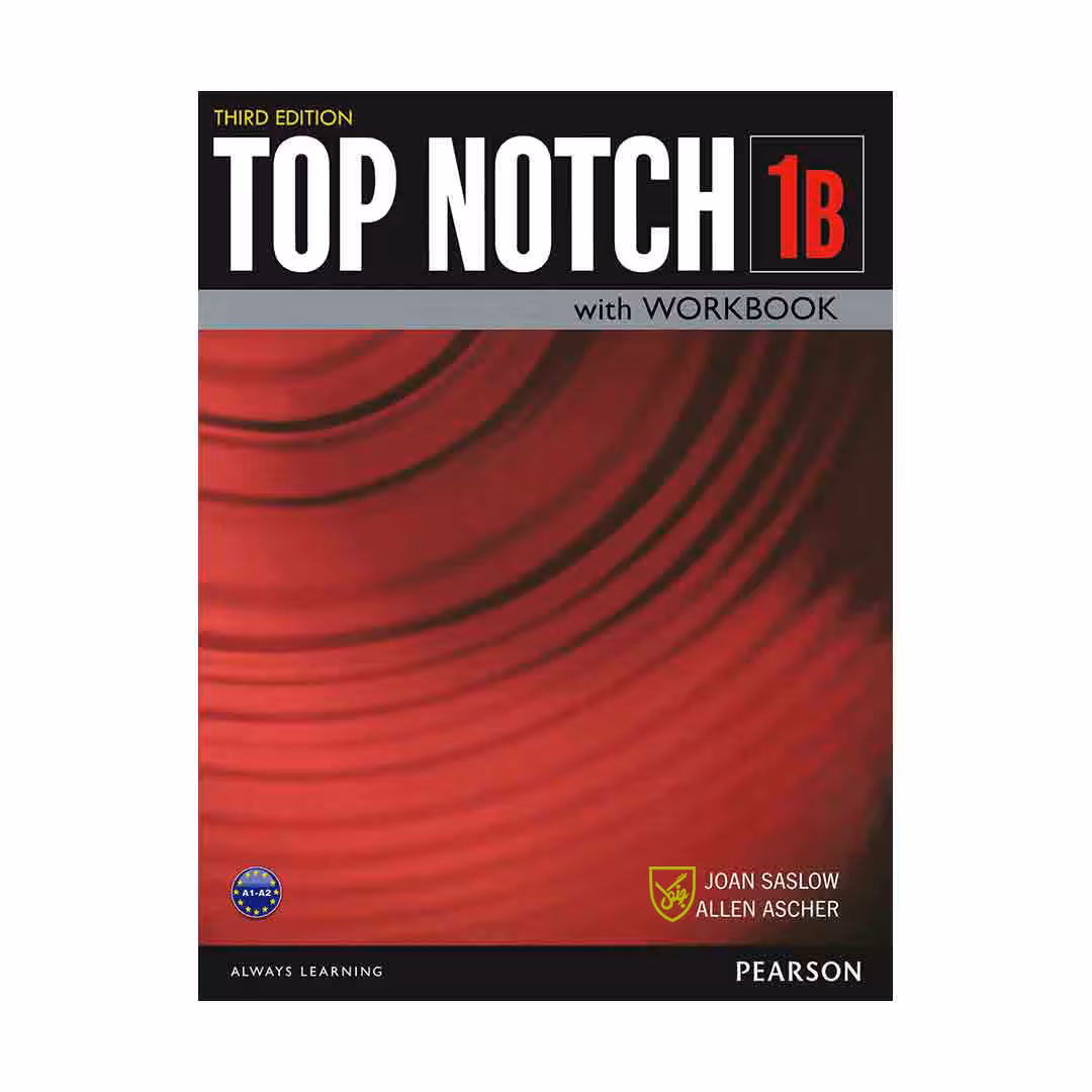 کتاب Top Notch 3rd 1B اثر Joan Saslow and Allen Ascher انتشارات جنگل