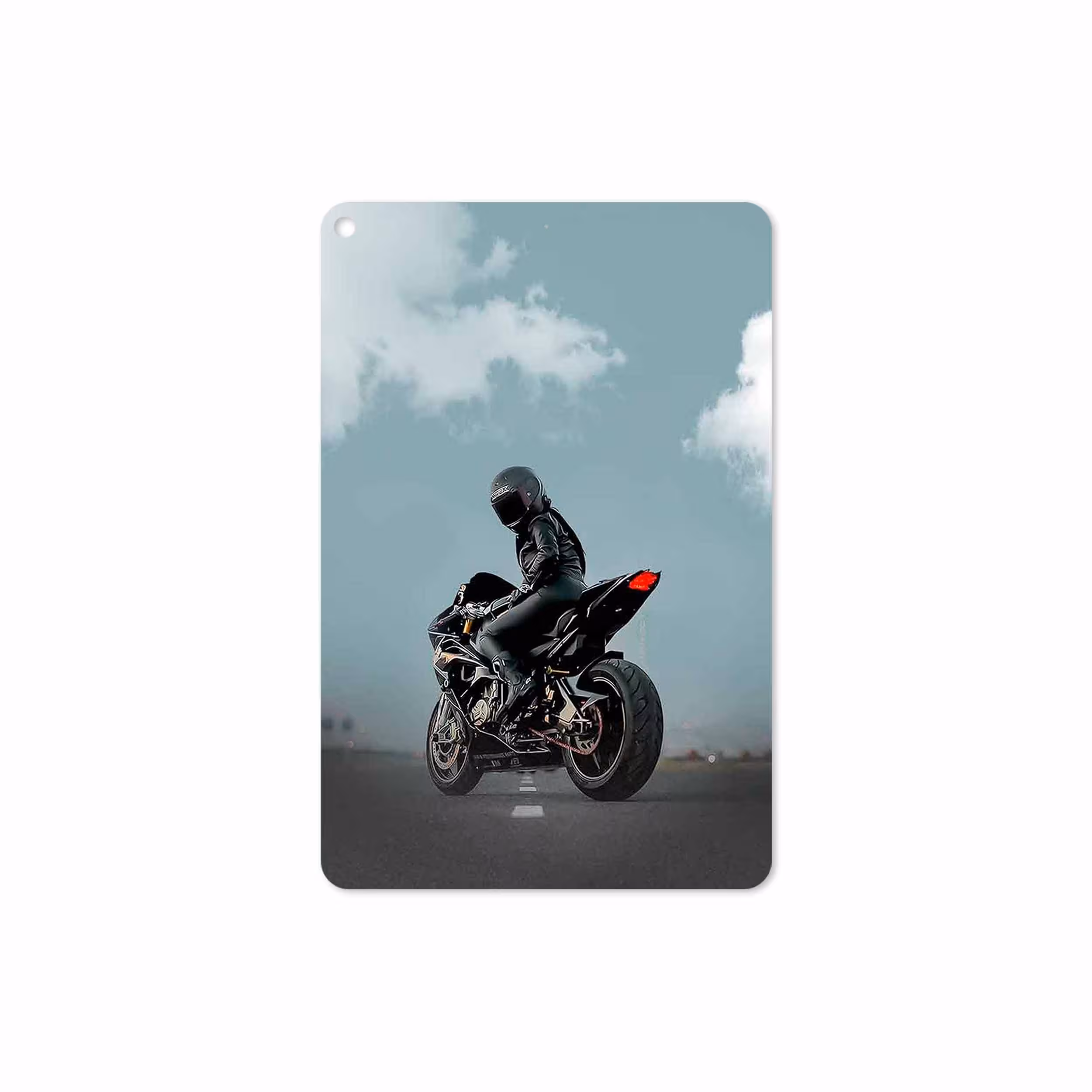 برچسب پوششی ماهوت مدل Motorcycling مناسب برای تبلت اپل iPad mini (GEN 5) 2019 A2133