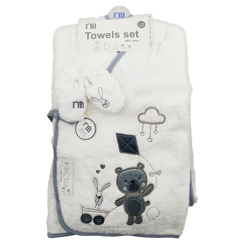 ست حوله تن پوش کیمونو خرس مادرکر Mothercare