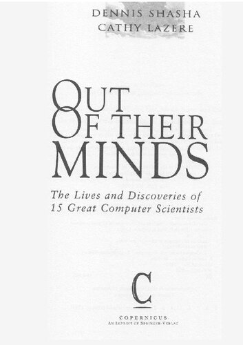 خرید و دانلود نسخه کامل کتاب Out of their Minds The Lives and Discoveries of 16 Great Computer Scientists