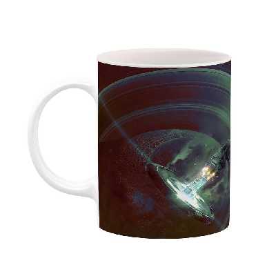 ماگ کاکتی طرح فضا و کهکشان مدل mgh19927