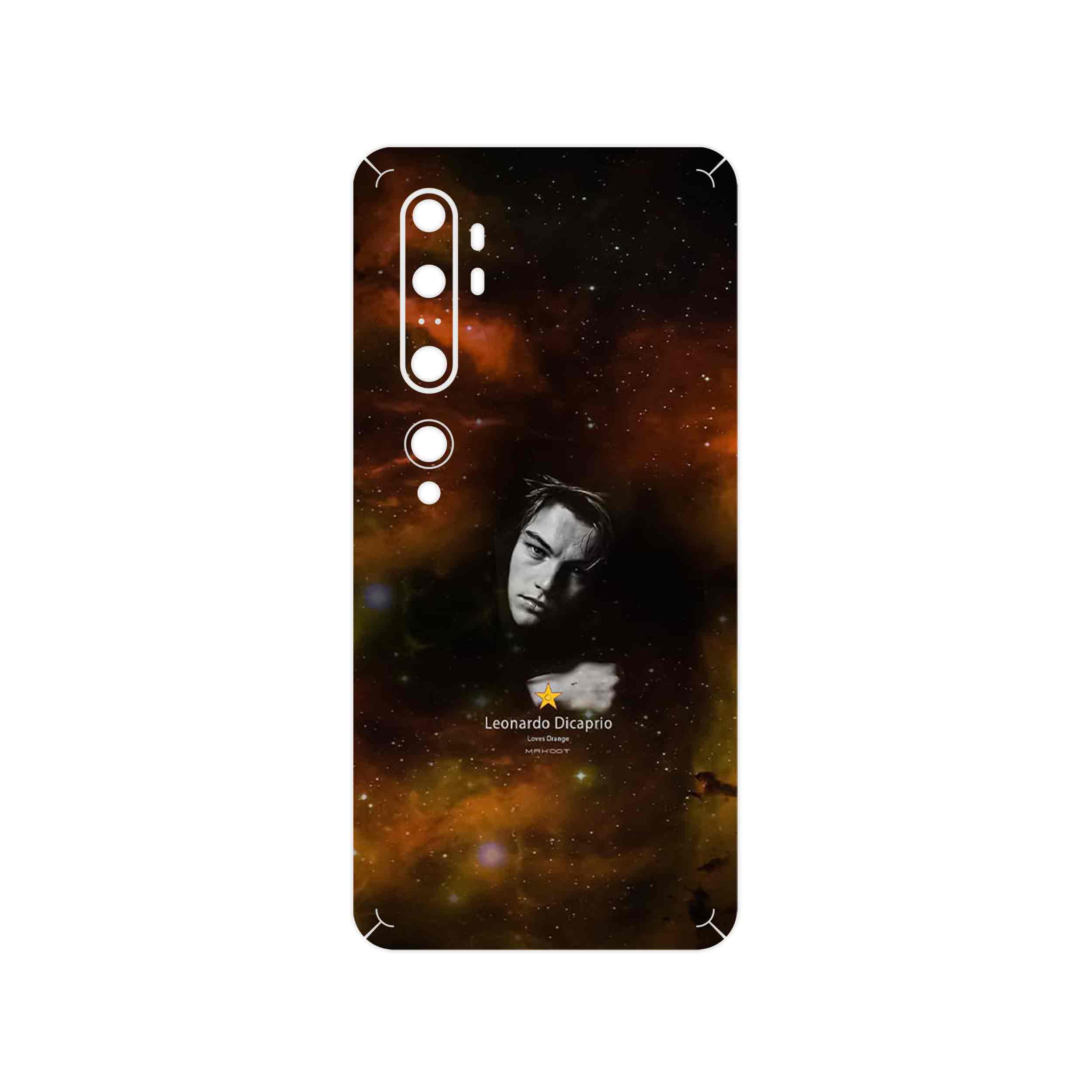 برچسب پوششی ماهوت مدل Leonardo Dicaprio مناسب برای گوشی موبایل شیائومی Mi Note 10 Pro