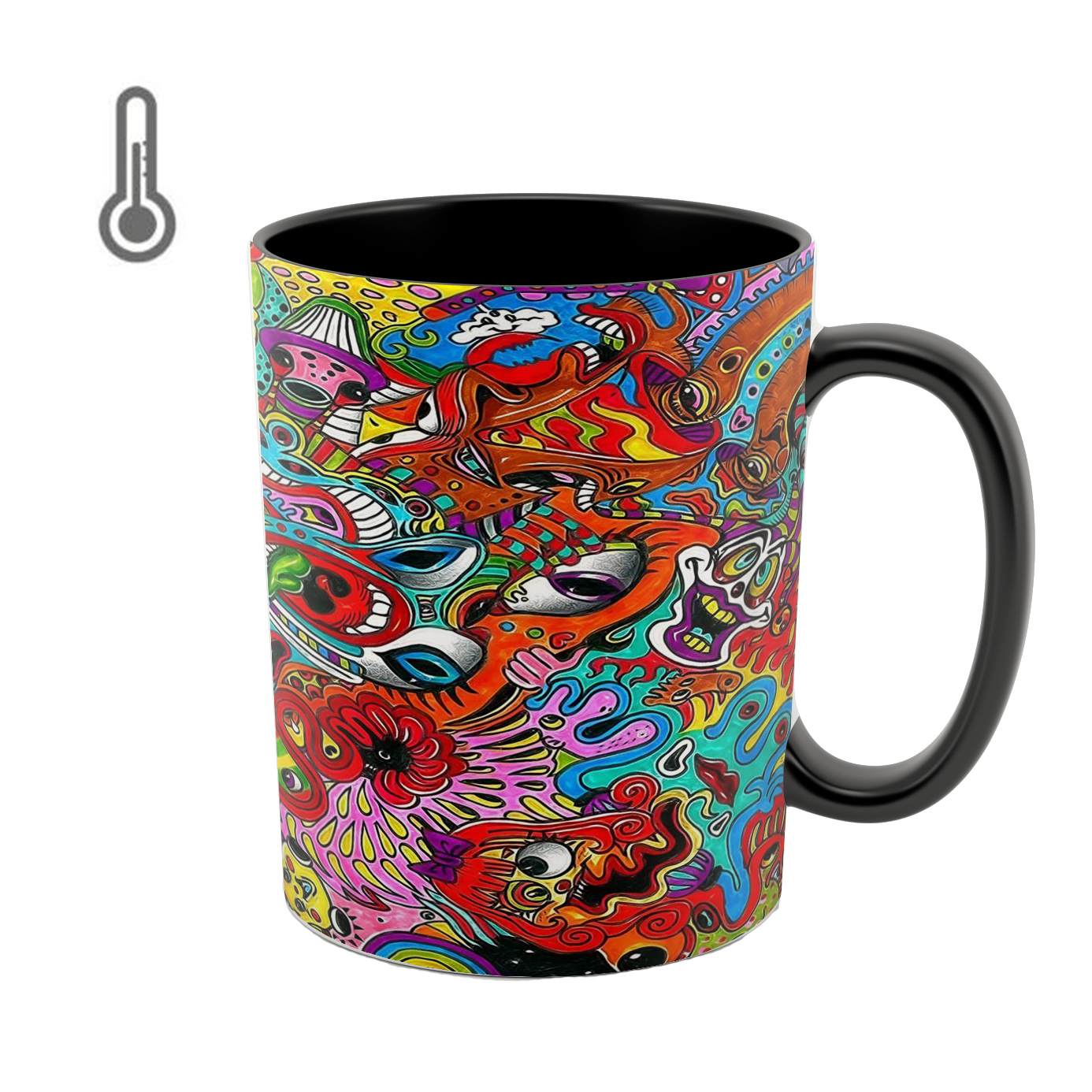 ماگ حرارتی طرح نقاشی چینی