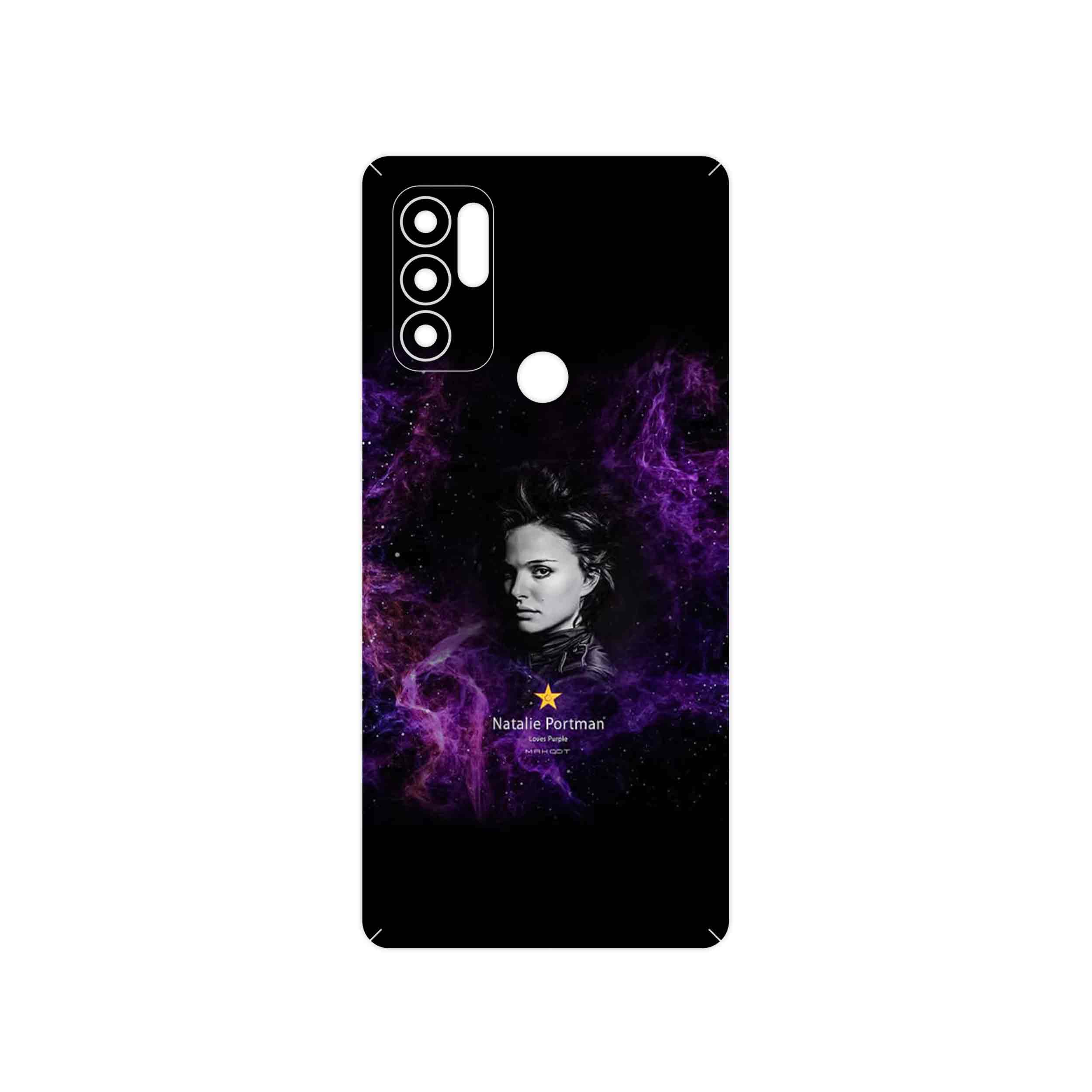 برچسب پوششی ماهوت مدل Natalie Portman مناسب برای گوشی موبایل موتورولا Moto G60S