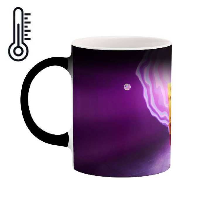 ماگ حرارتی طرح باب اسفنجی و پاتریک مدل mgph14304