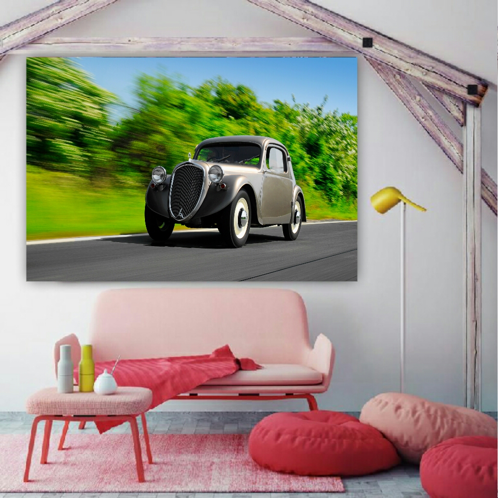 تابلوبوم طرح ماشین کلاسیک کد BH419