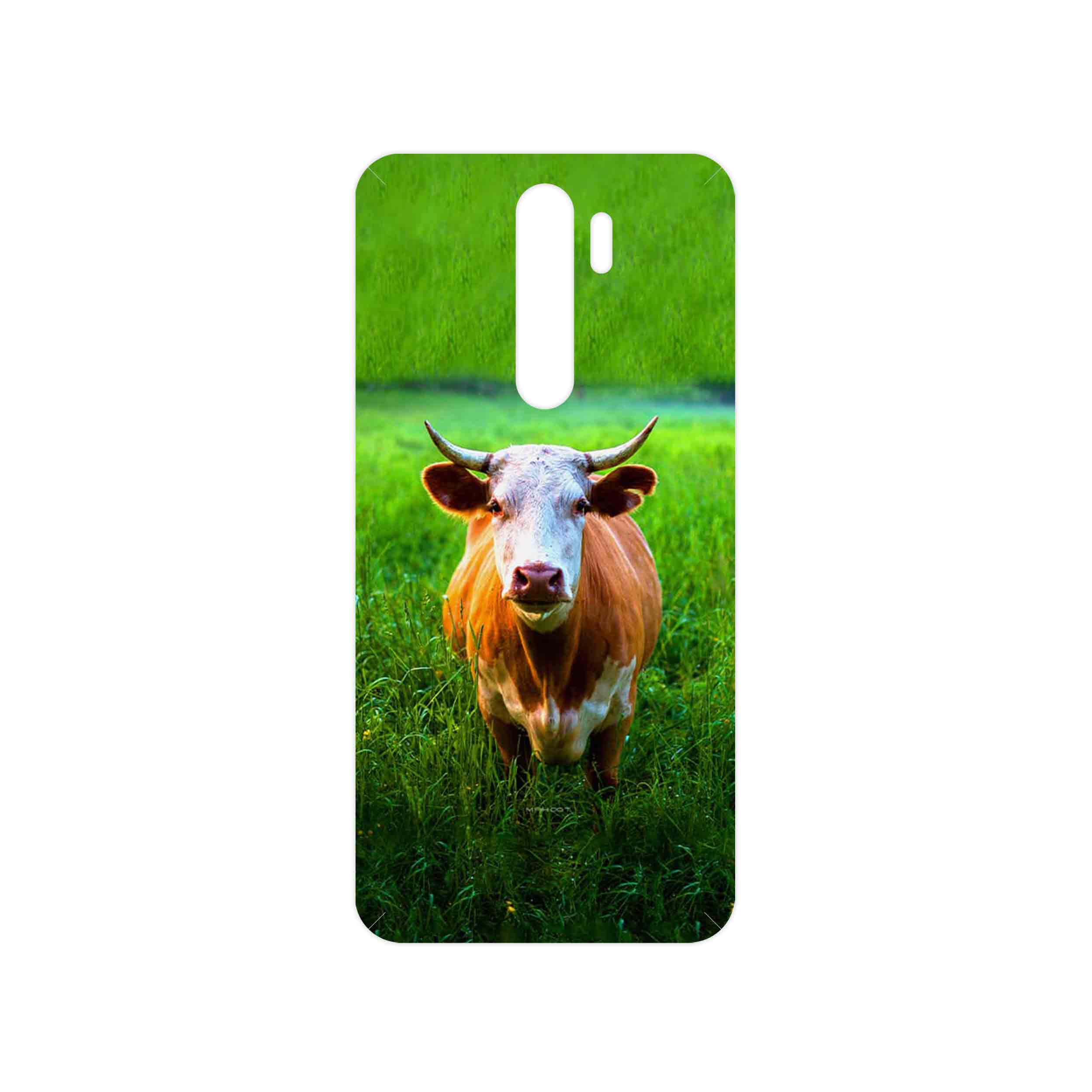 برچسب پوششی ماهوت مدل Cow مناسب برای گوشی موبایل شیائومی Redmi Note 8 Pro
