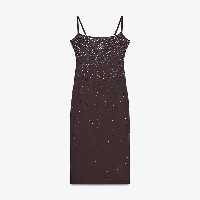 لباس بلند زنانه زارا RHINESTONE POLYAMIDE DRESS | تهران زارا TehranZara