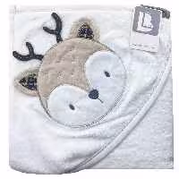 حوله چهارگوش کلاه دار طرح گوزن Baby like